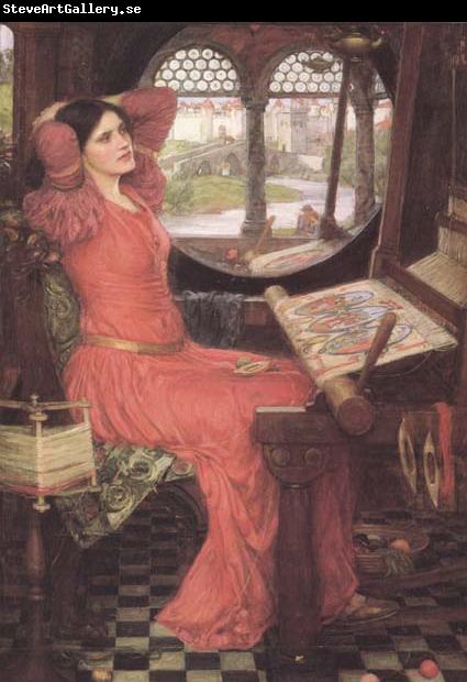 John William Waterhouse i and Half-sick of shadows said the Lady of Shalott (mk41)